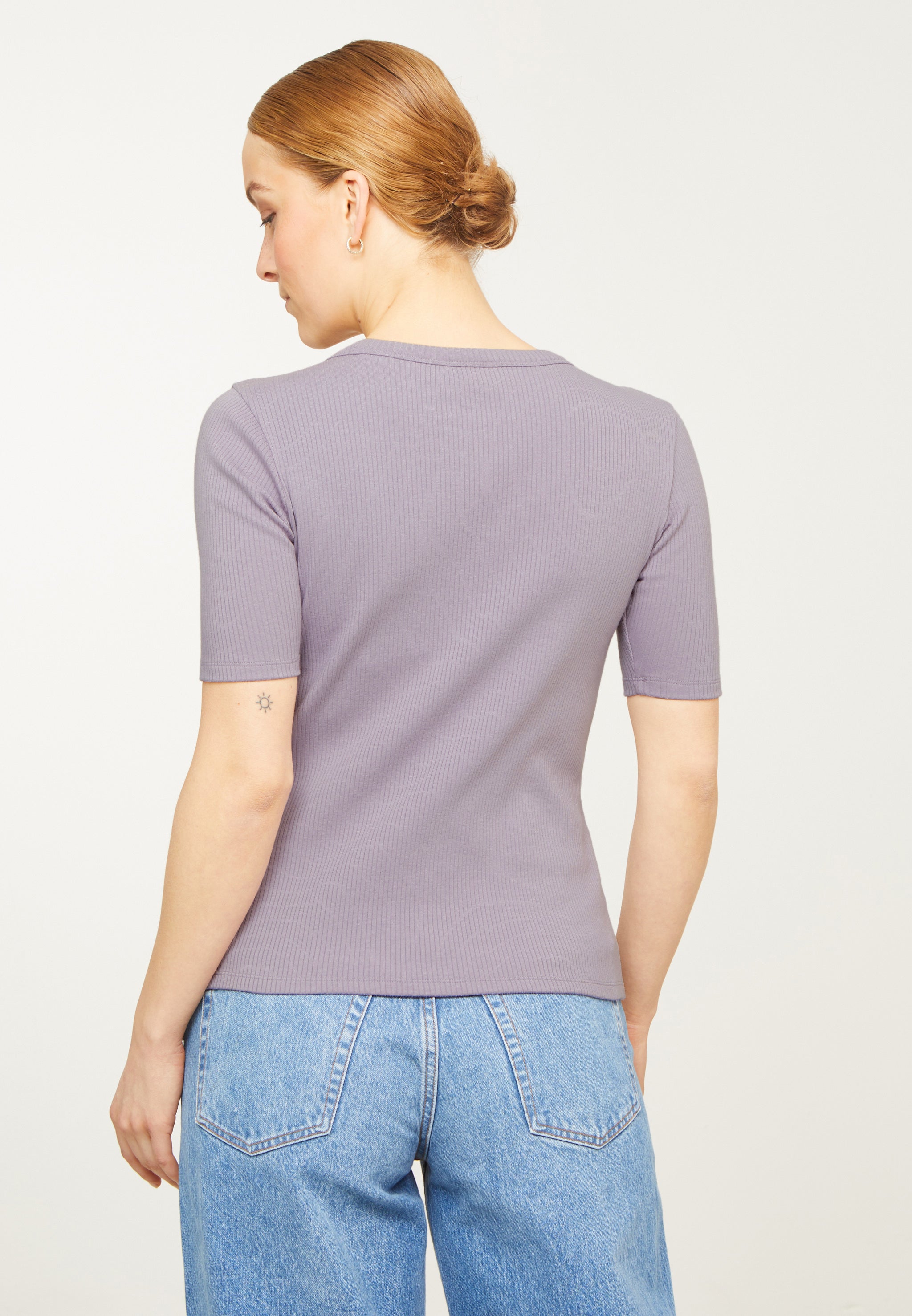 t-shirt daphne grey lilac