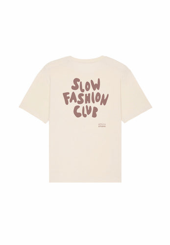 t-shirt fuser slow fashion club natural raw
