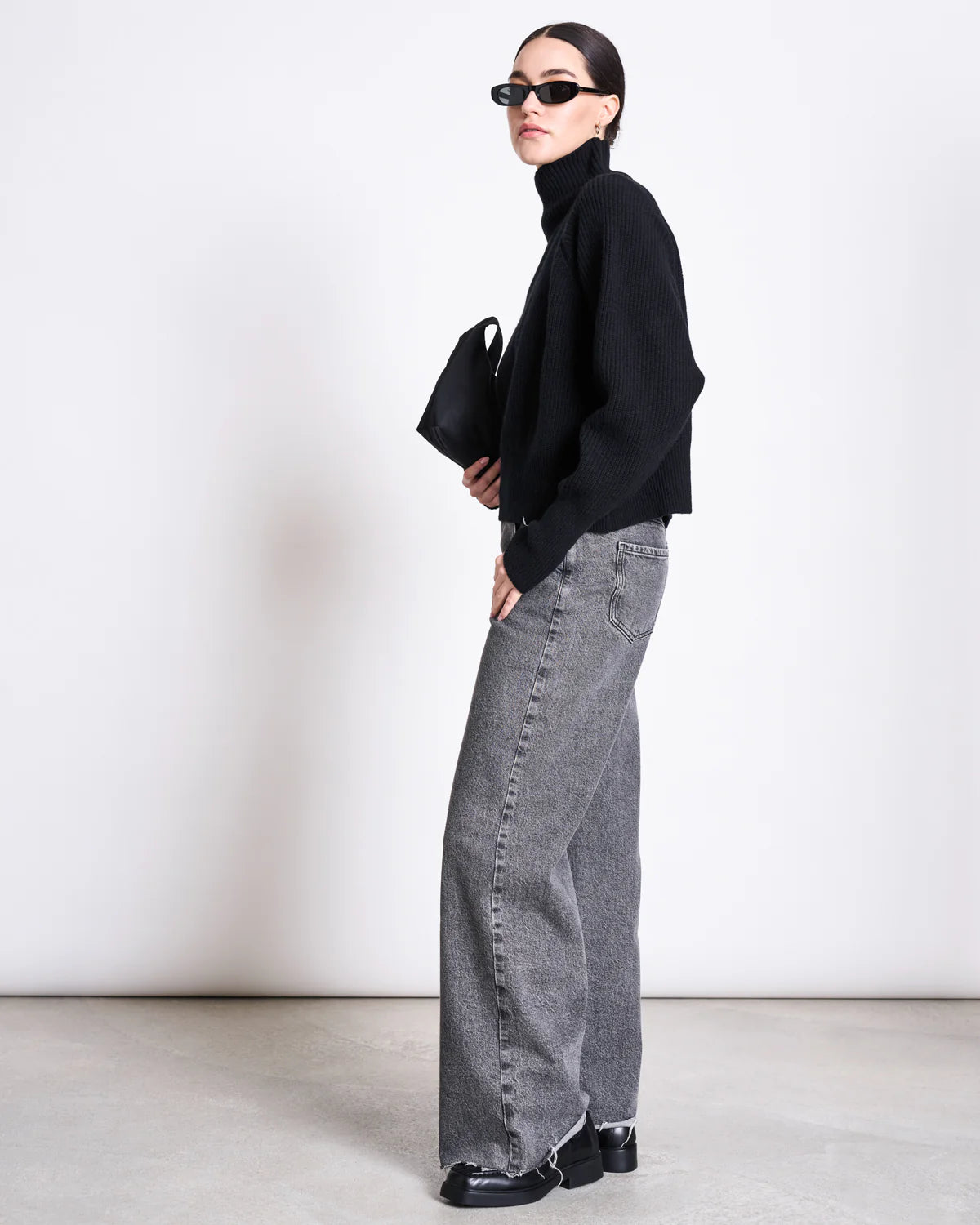 heavy jumper wooly ola black