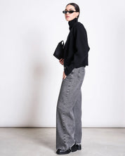 heavy jumper wooly ola black