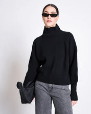 heavy jumper wooly ola black