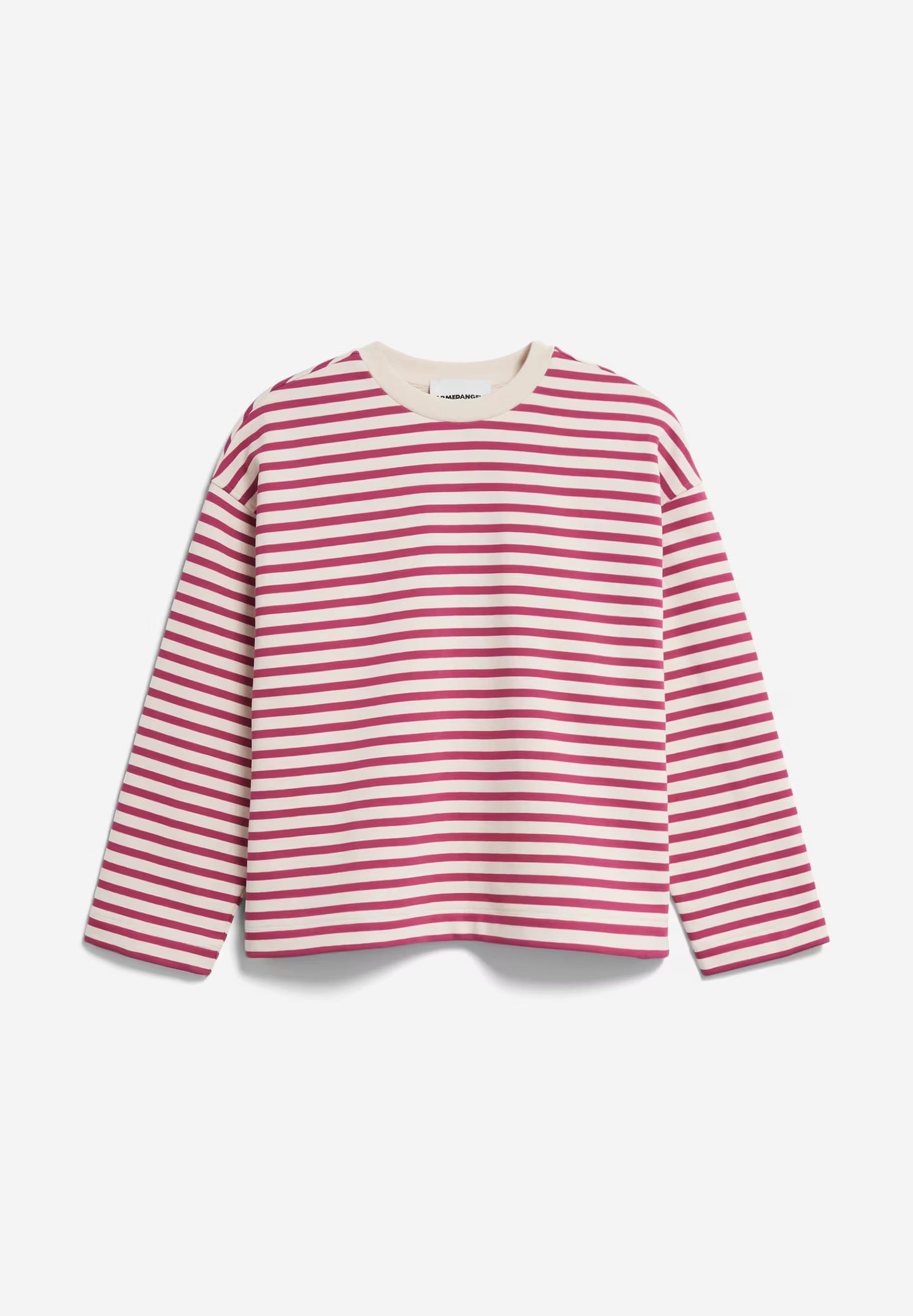 pullover frankaa maarlen stripe undyed-crushed berry