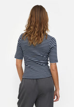 Load image into Gallery viewer, blossom stripe 2/4 t-shirt tradewinds