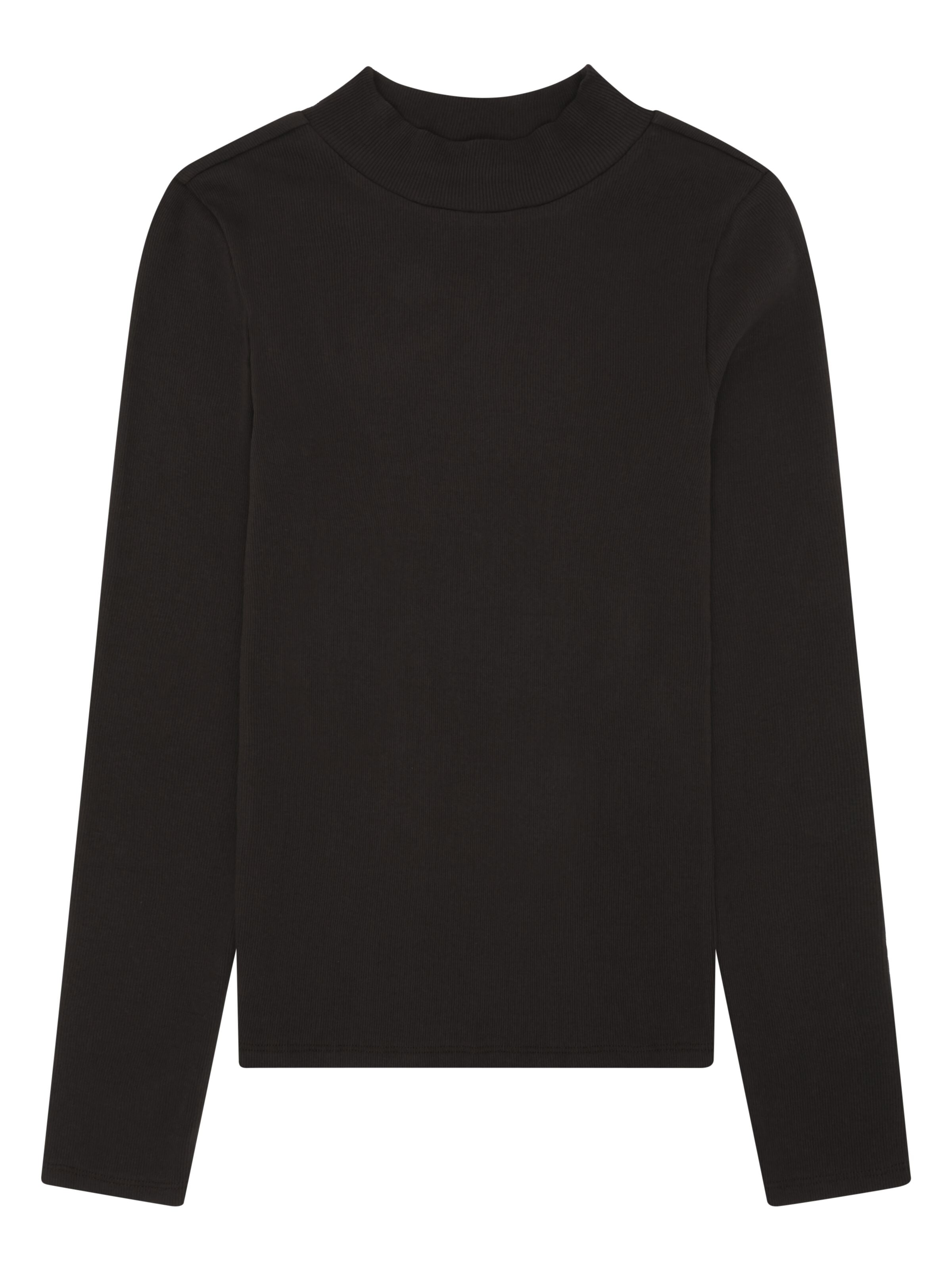 rib mock neck chocolate torte