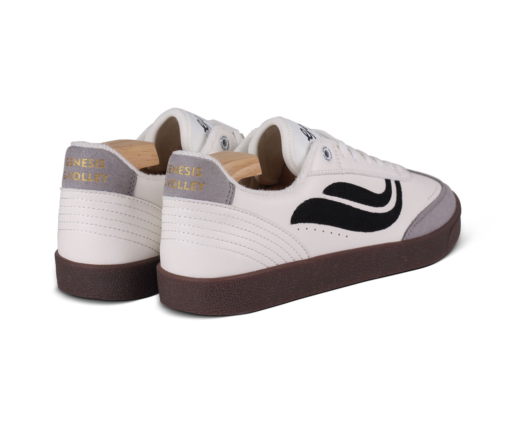 sneaker g-volley sugar corn white/black/deep gum