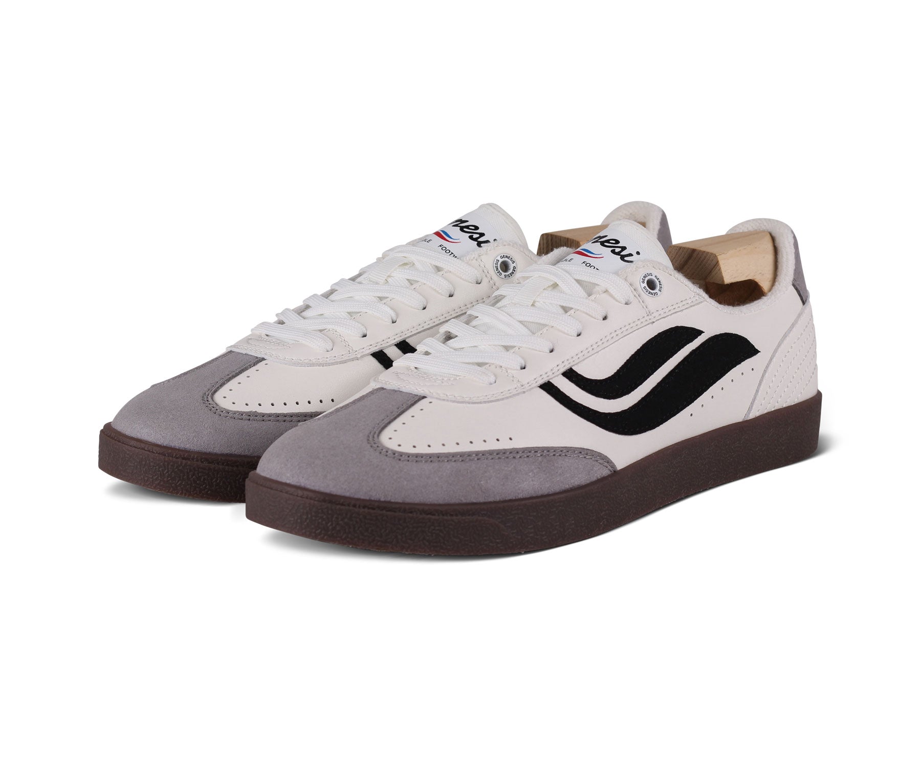 sneaker g-volley sugar corn white/black/deep gum