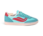 sneaker g-volley mesh turquoise/red/light gum