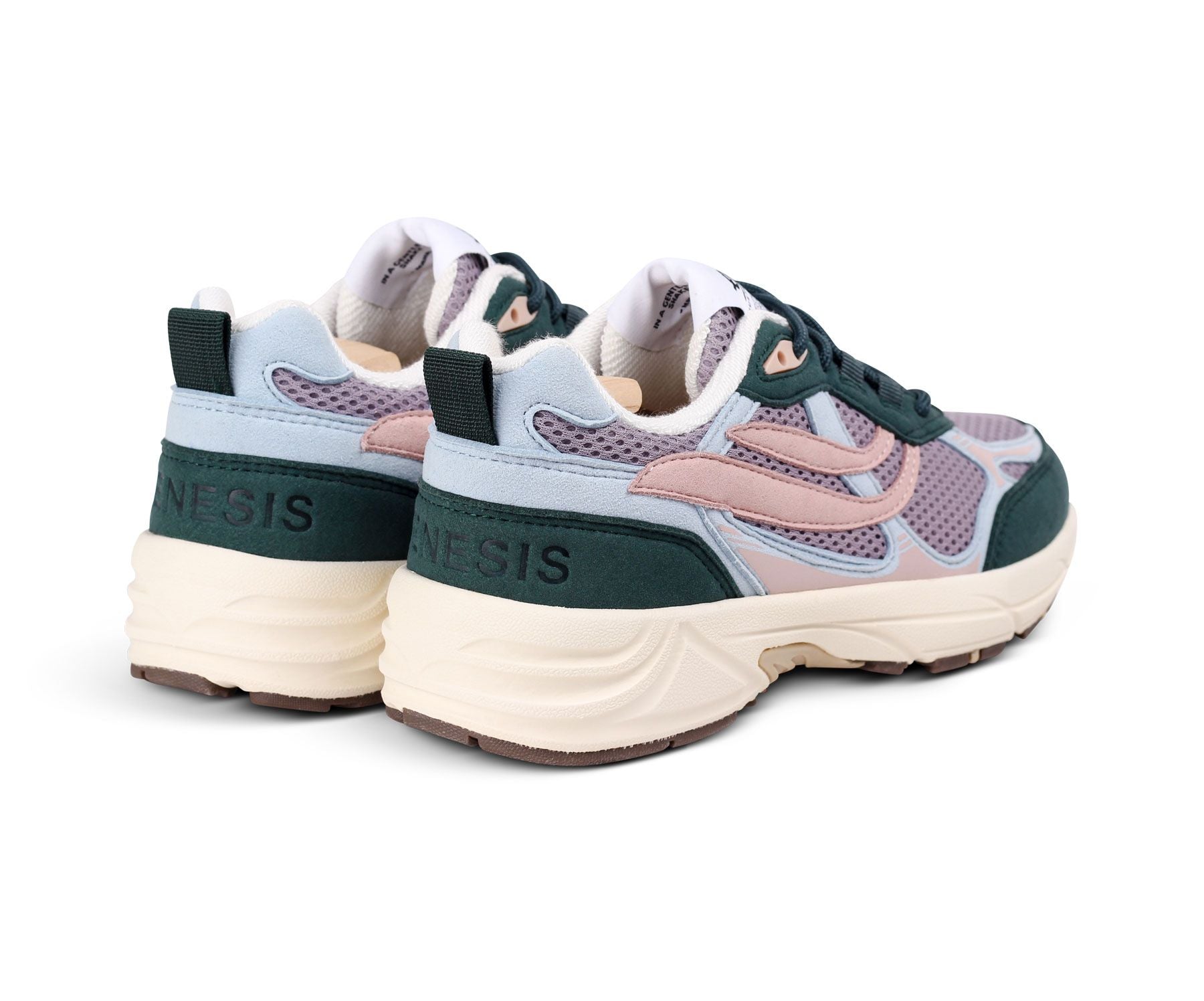 sneaker g-eco`99 multi colour teal/sky/old rose