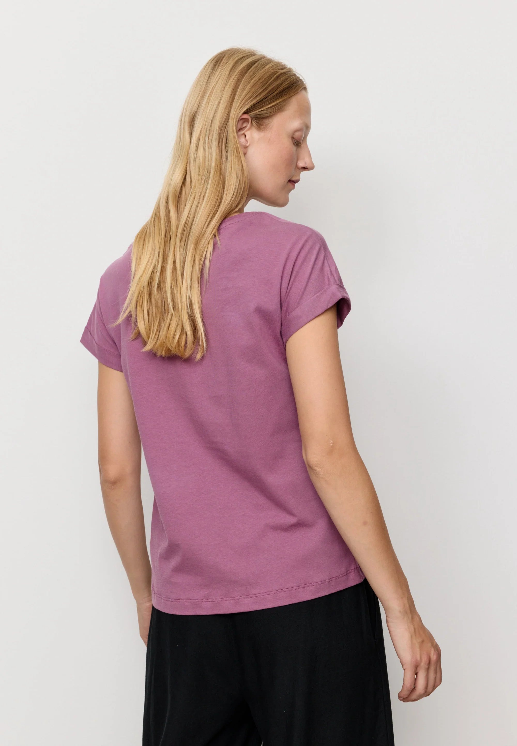 t-shirt cayenne dark tulip