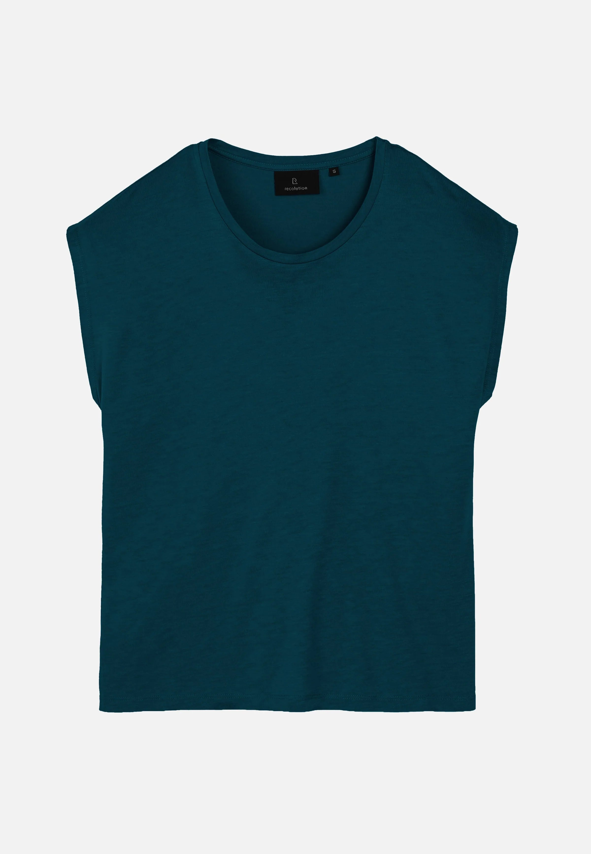 t-shirt mithila deep lake blue