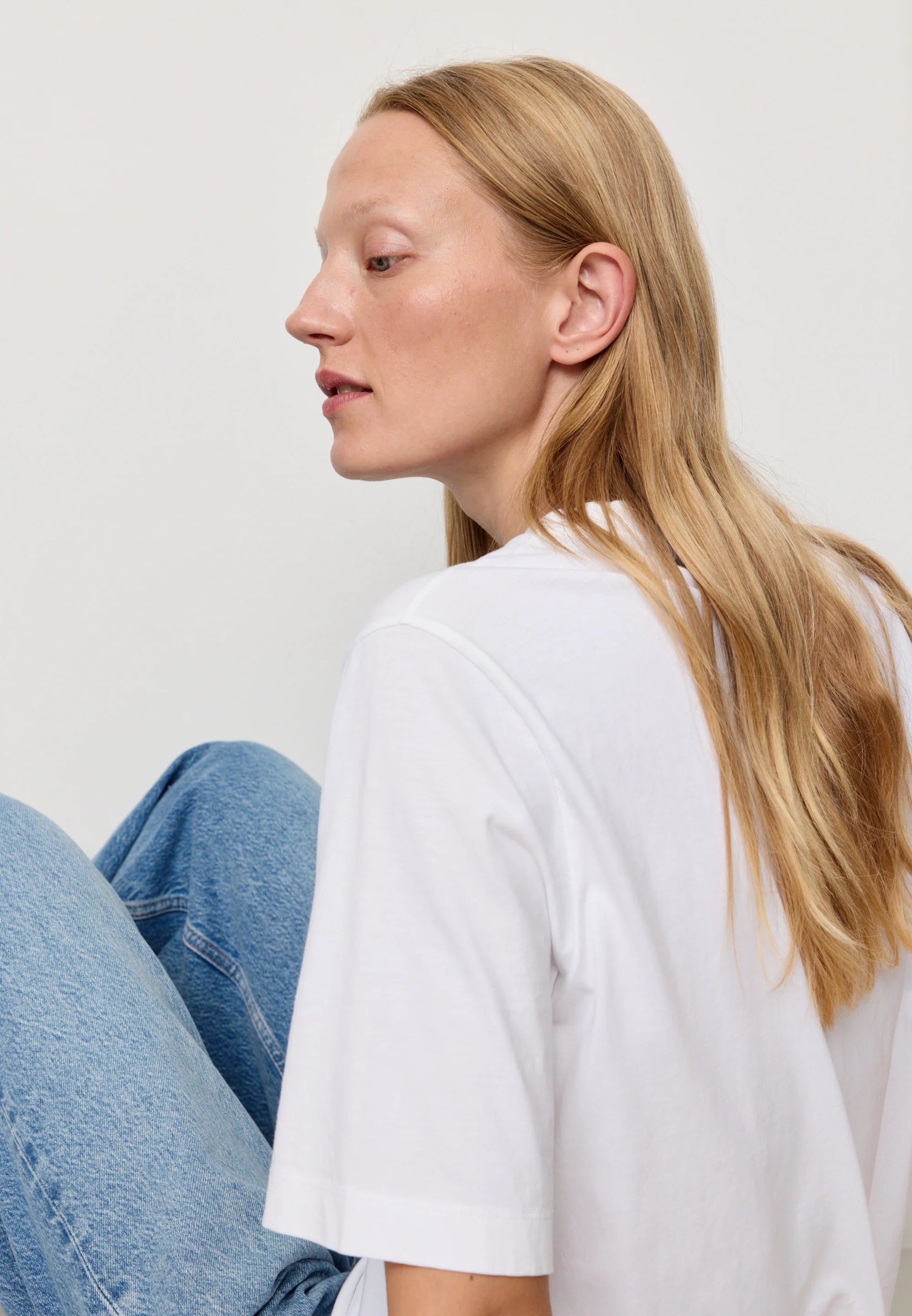 t-shirt azolla white