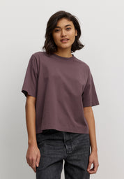 t-shirt azolla dark grape