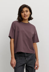 t-shirt azolla dark grape