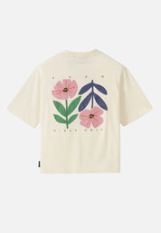 t-shirt azolla good vibes arctic white
