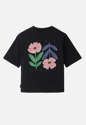 t-shirt azolla good vibes black