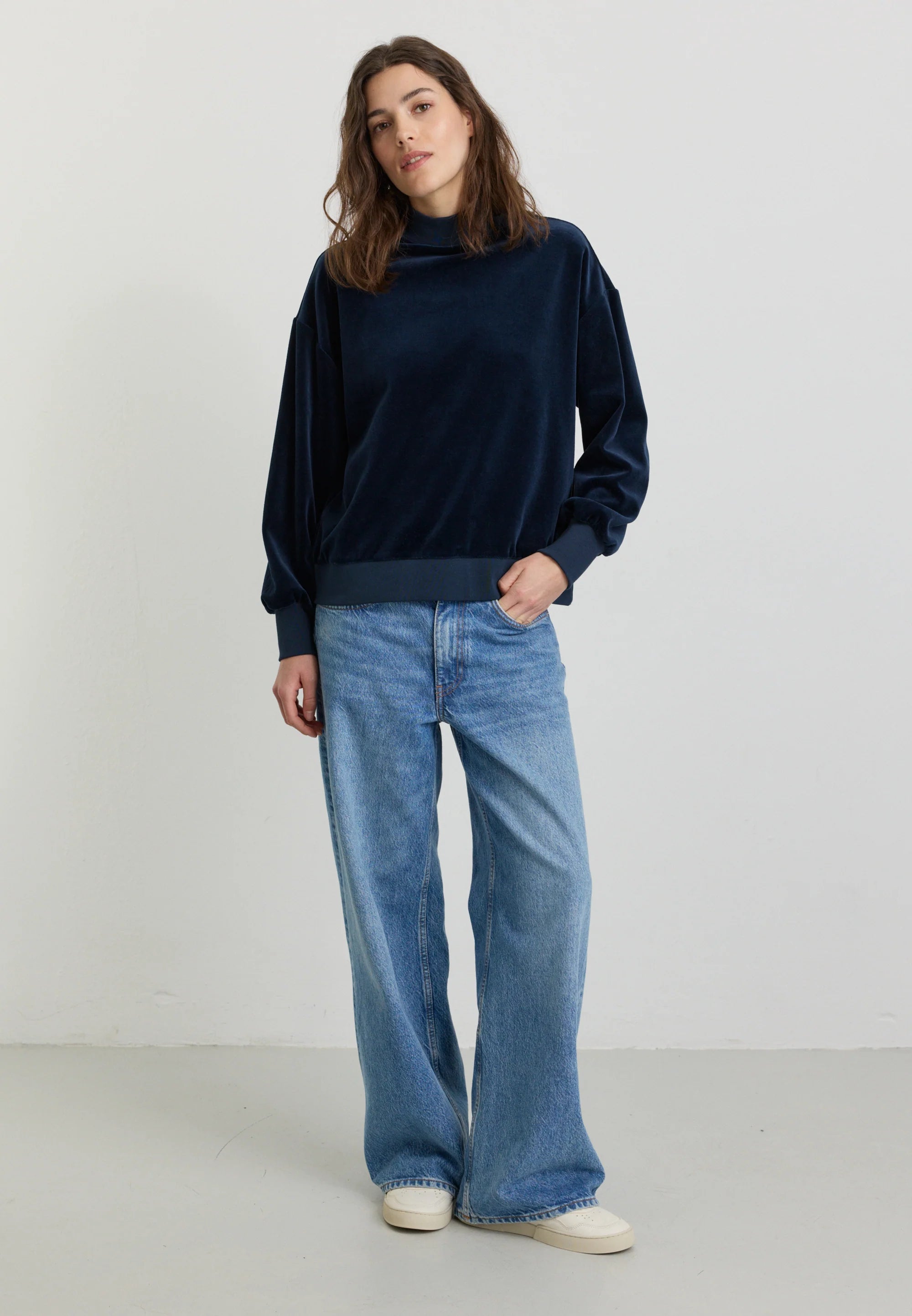 sweatshirt allium dark navy