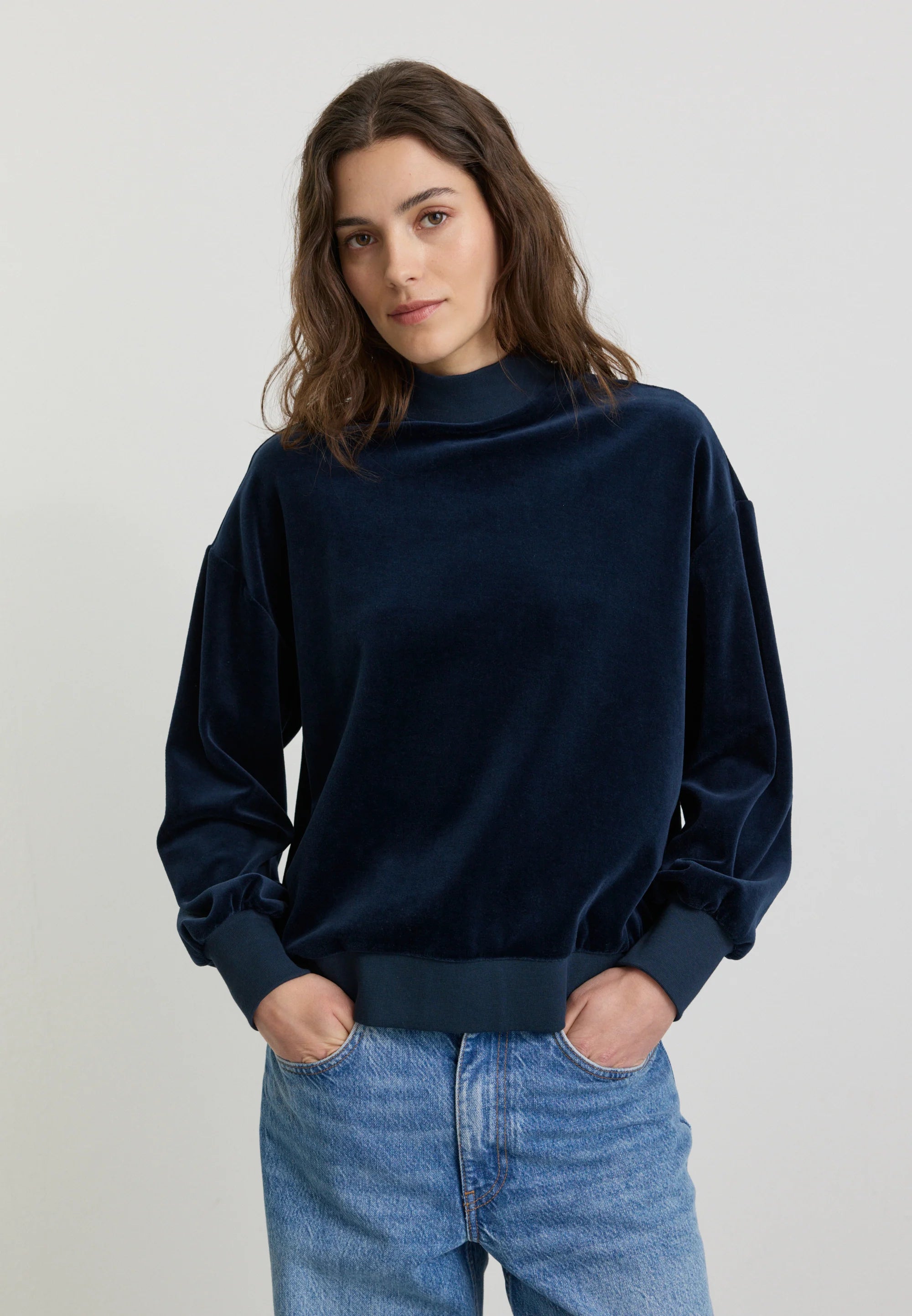 sweatshirt allium dark navy