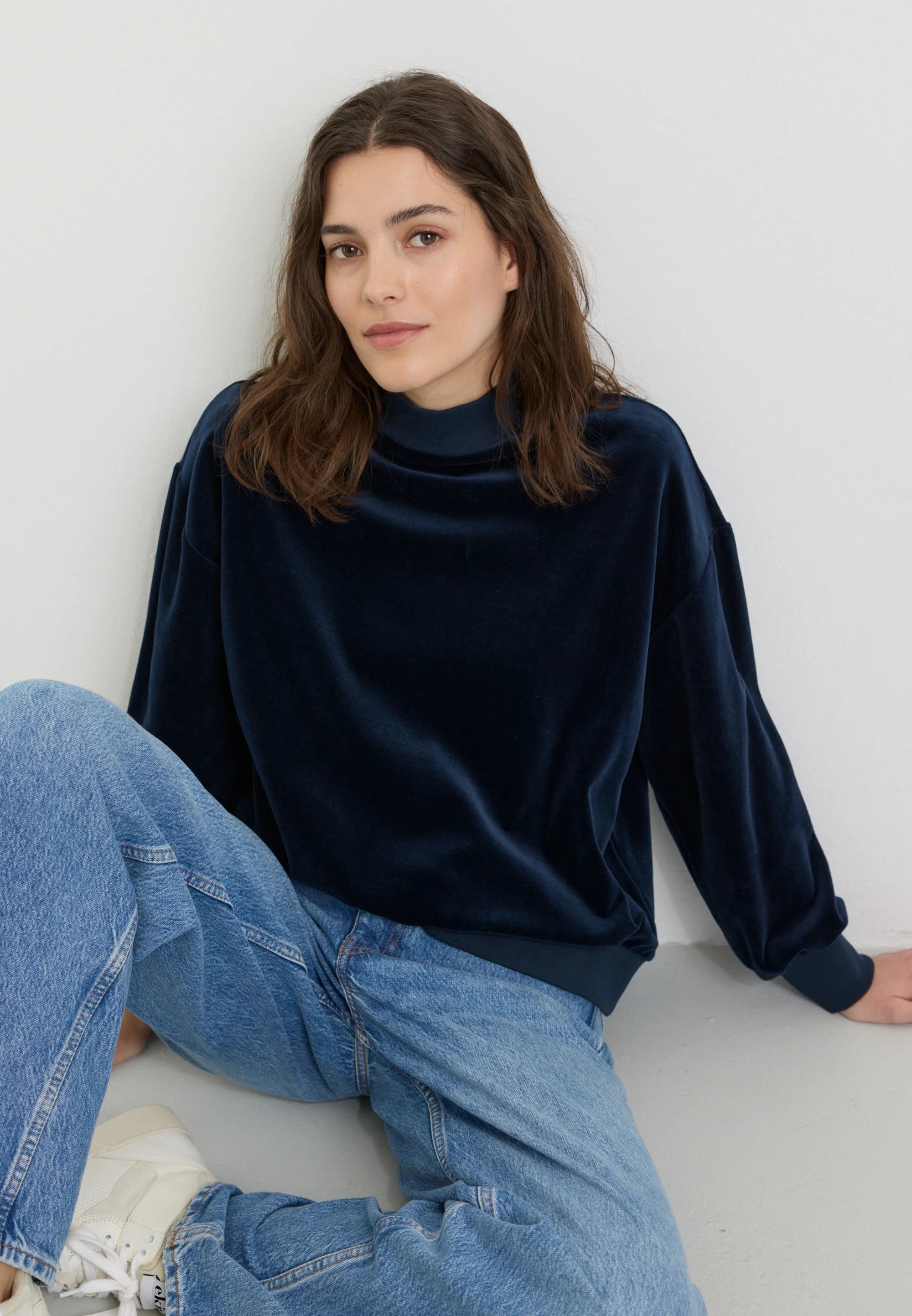 sweatshirt allium dark navy