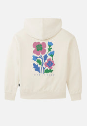 hoodie persea slow arctic white