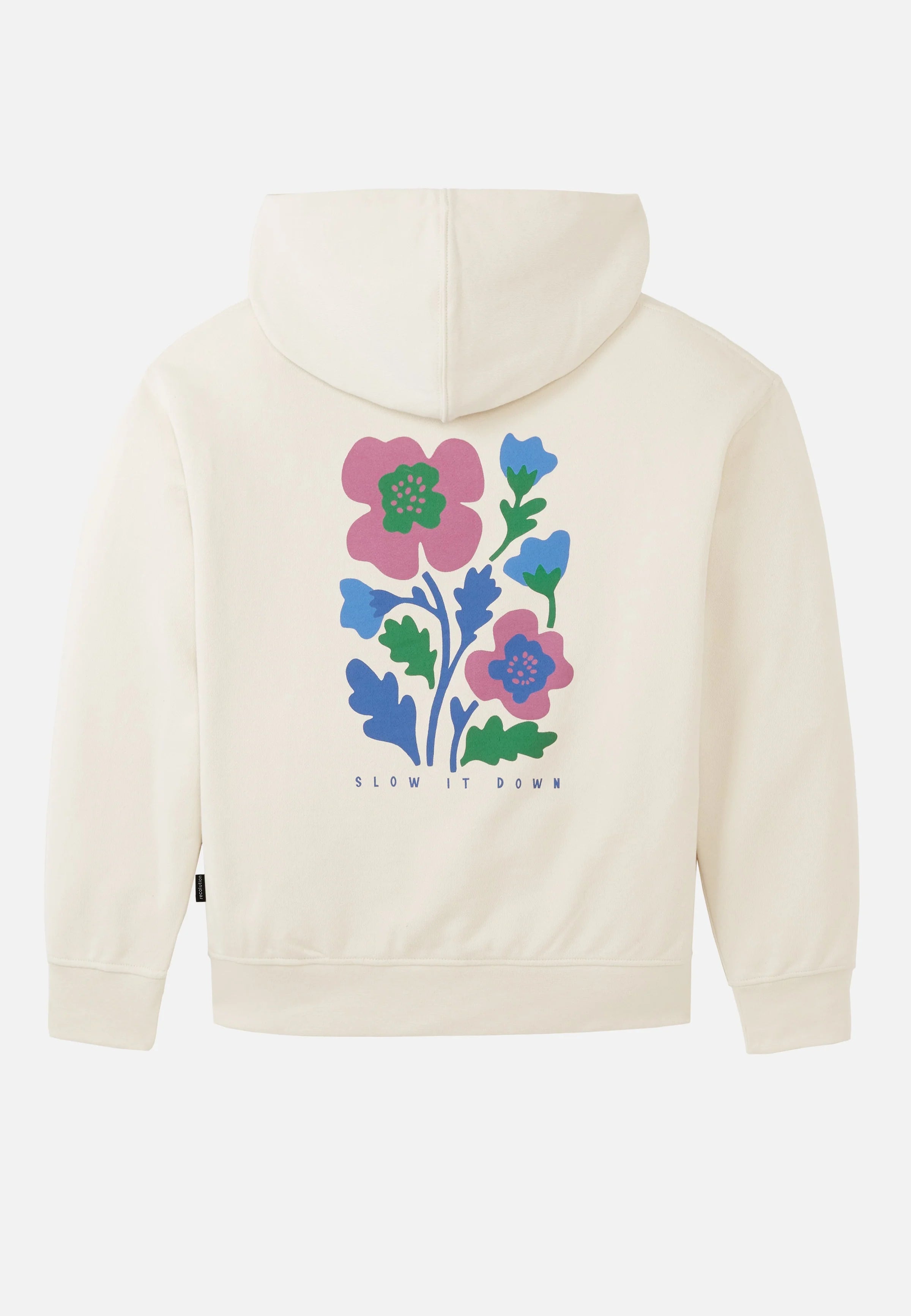 hoodie persea slow arctic white