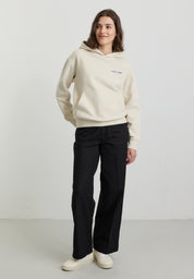 hoodie persea slow arctic white