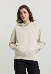 hoodie persea slow arctic white