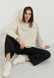 hoodie persea slow arctic white