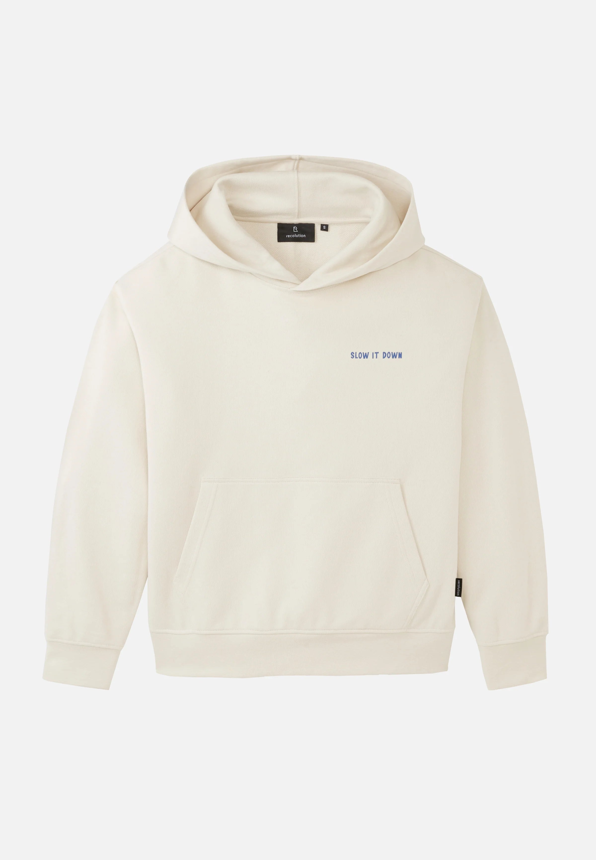 hoodie persea slow arctic white