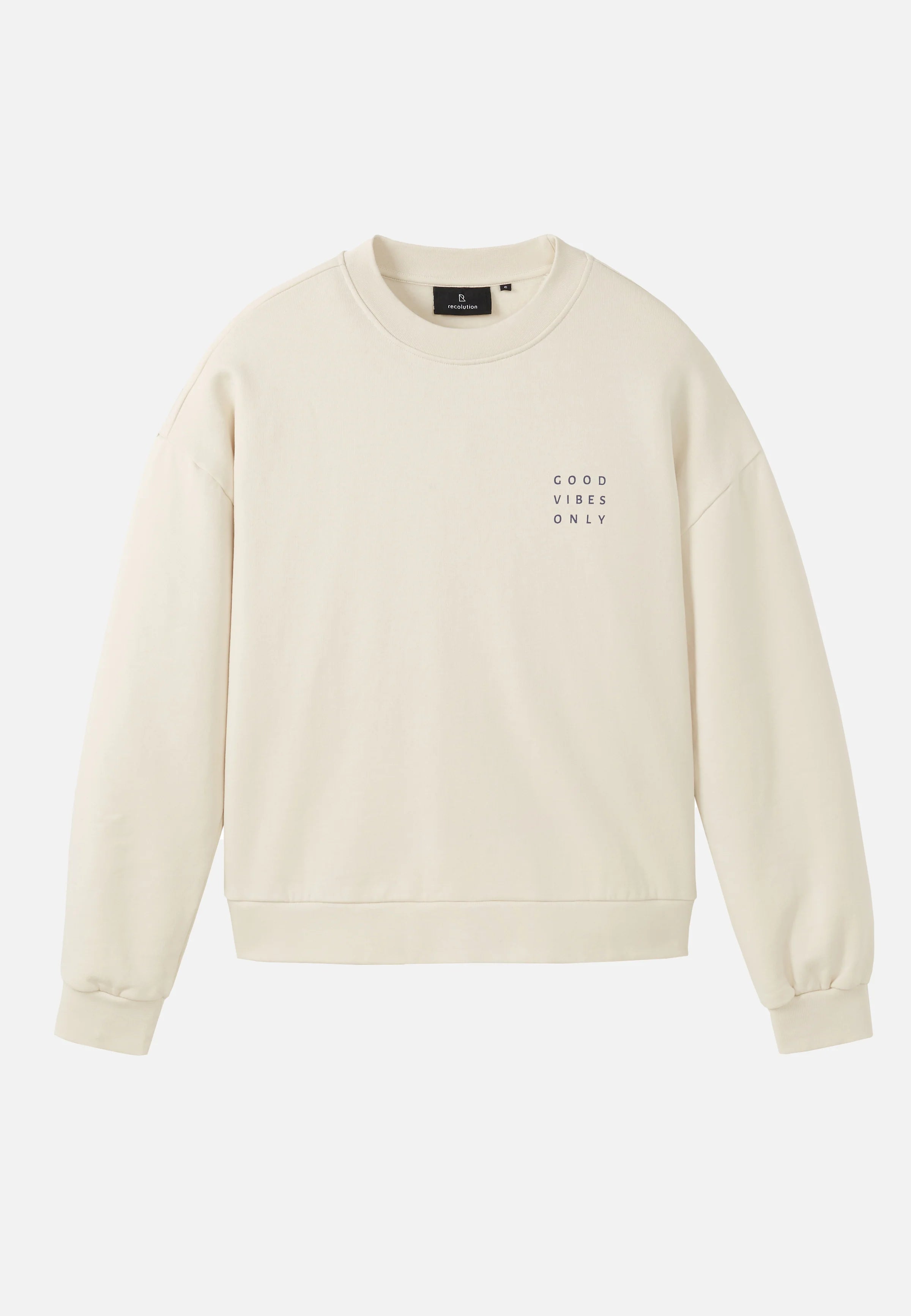 sweatshirt nerine good vibes arctic white