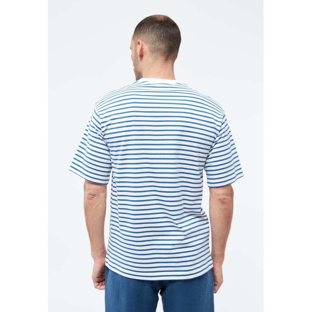 t-shirt gblasse blazing blue / white stripes