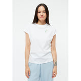 t-shirt gblaila (flower) white