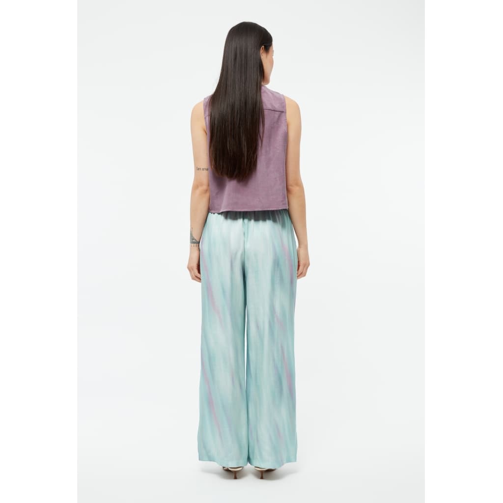 hose gbmarla graphite green/ english violet blurry