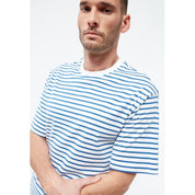 t-shirt gblasse blazing blue / white stripes