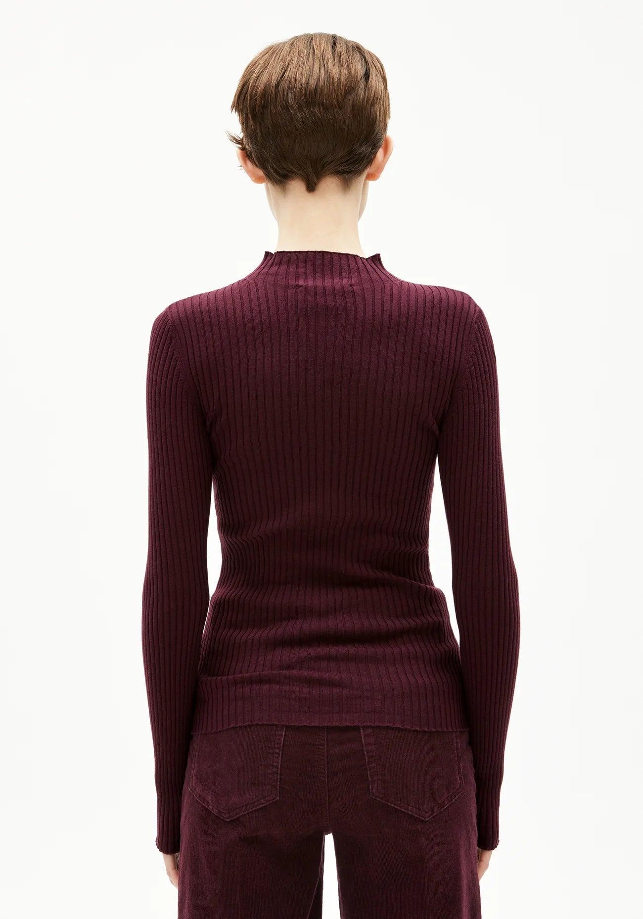 longsleeve alaania dark cranberry