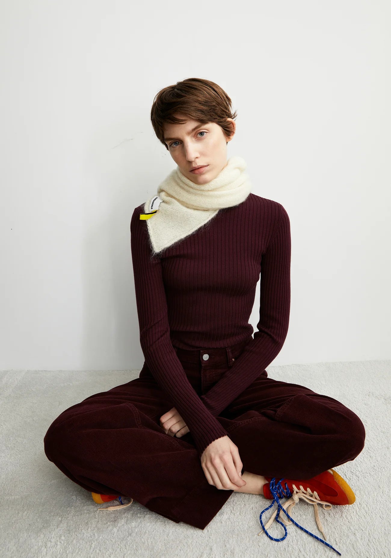 longsleeve alaania dark cranberry