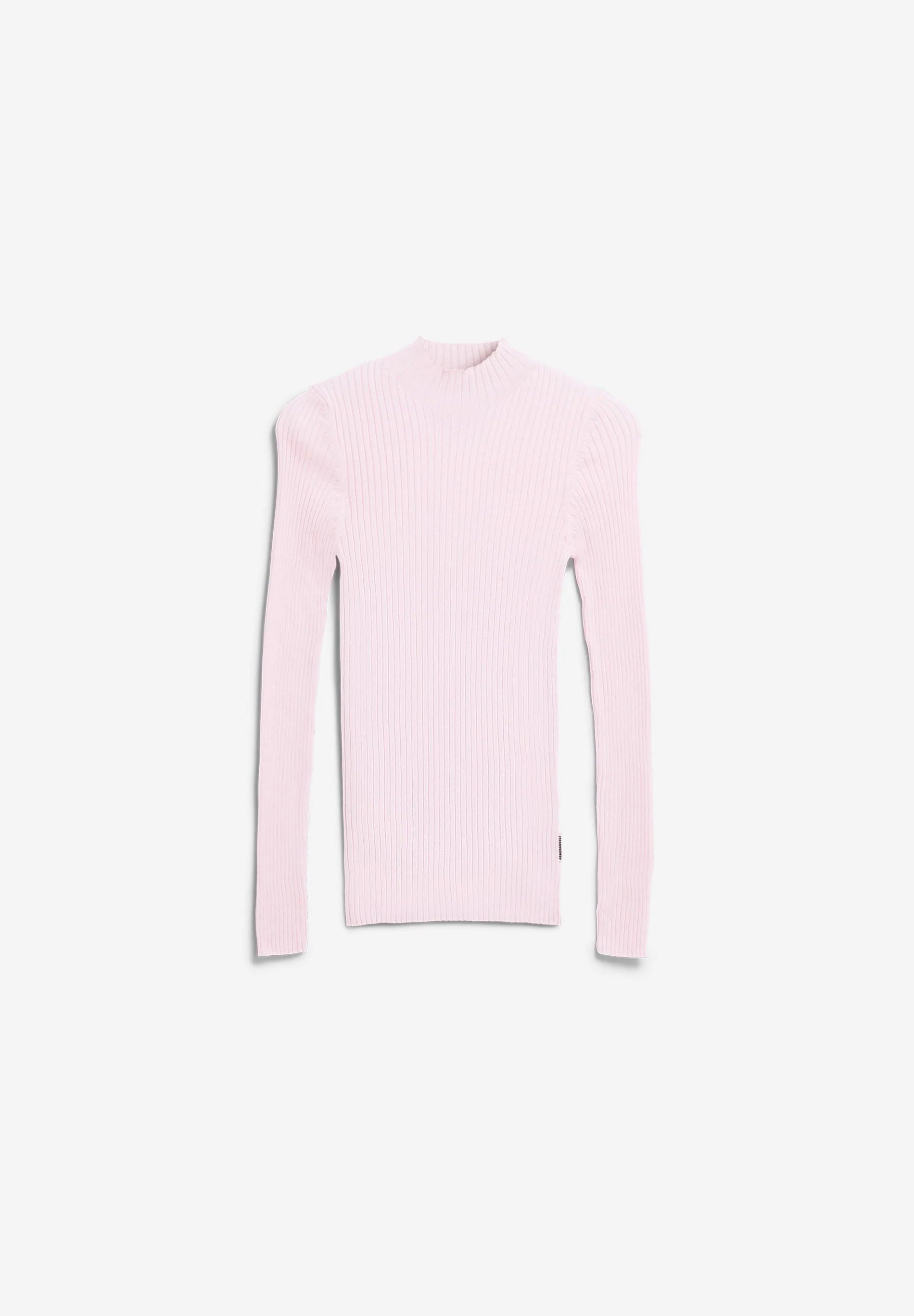 alaania knit sweater pink mist