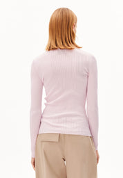 alaania knit sweater pink mist