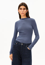 alaania knit sweater dusty moon