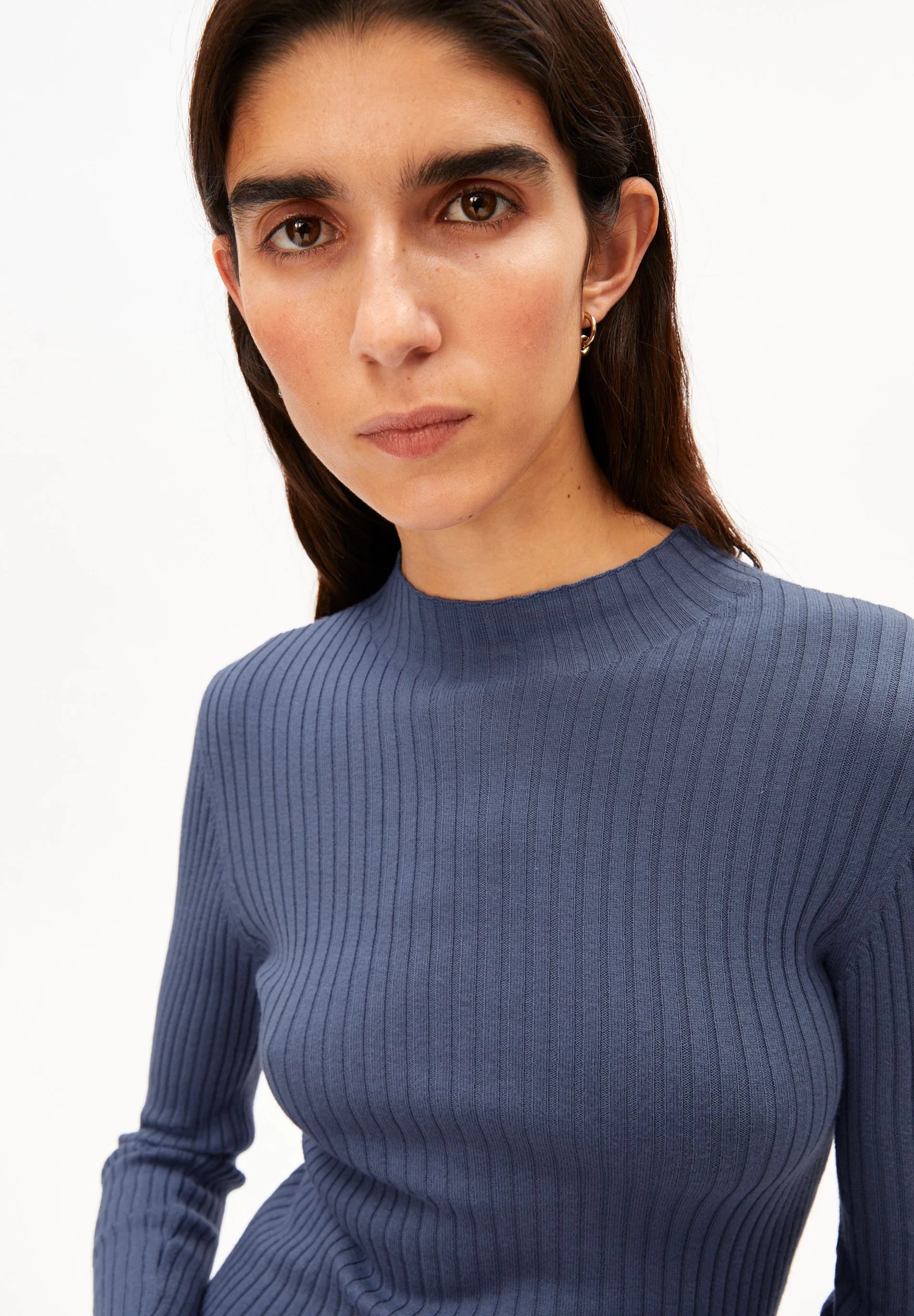 alaania knit sweater dusty moon