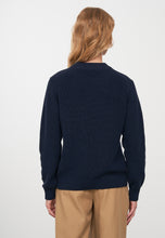 Load image into Gallery viewer, sweater macrozamia dark navy