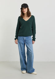 pullover arugula deep green