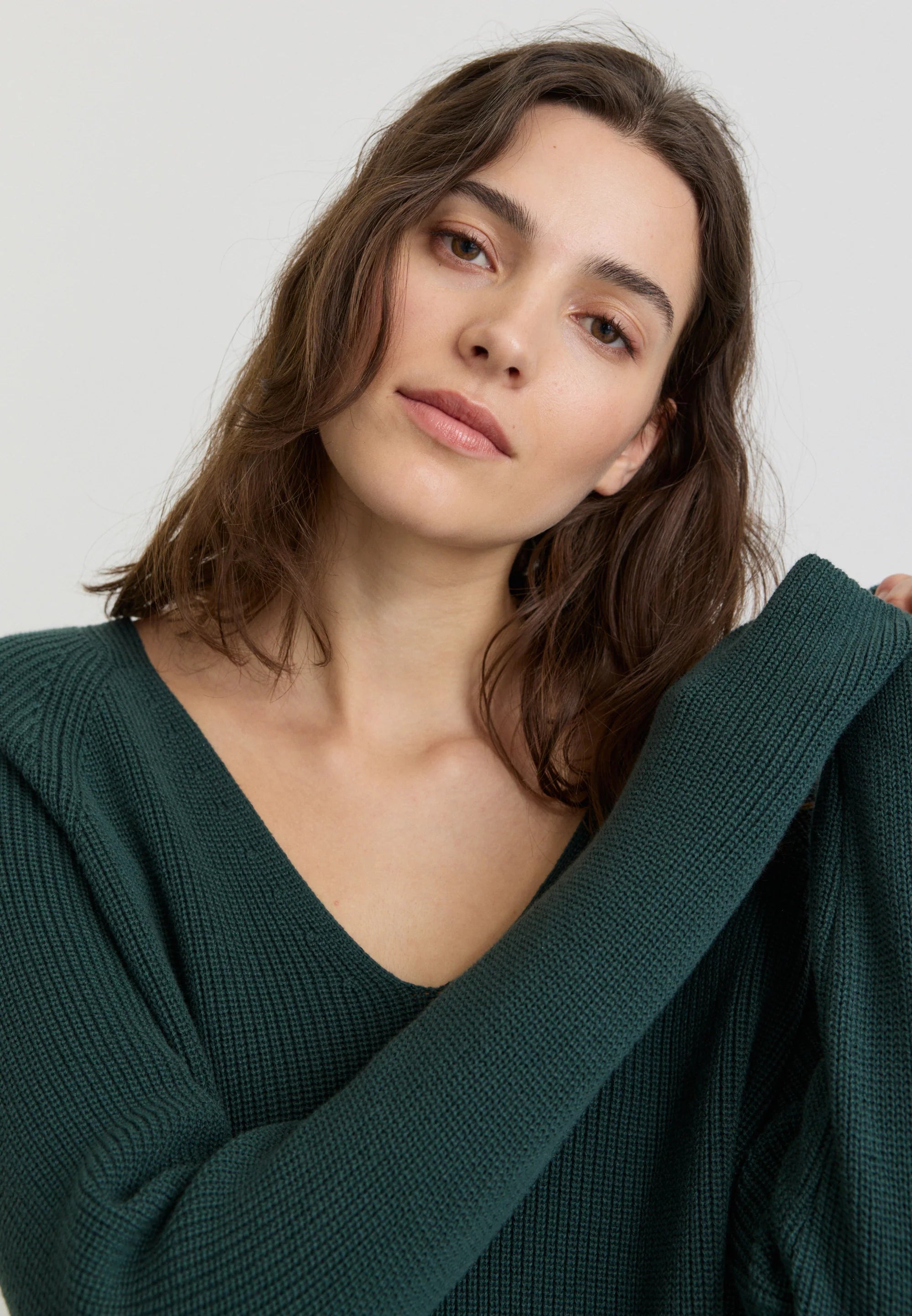 pullover arugula deep green