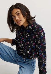 bluse cypress blossom black