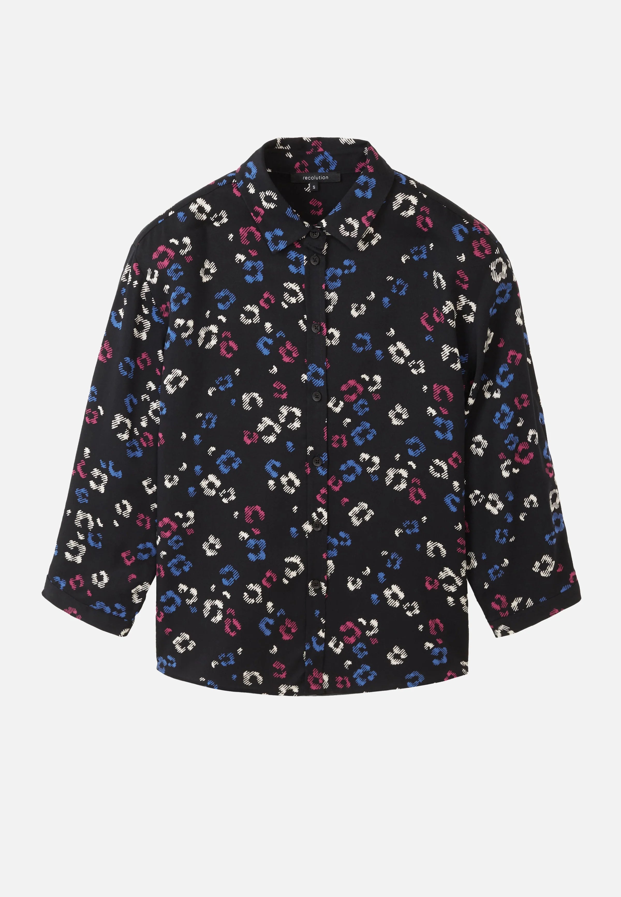 bluse cypress blossom black