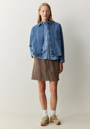 jacke poppy blue