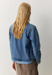 jacke poppy blue