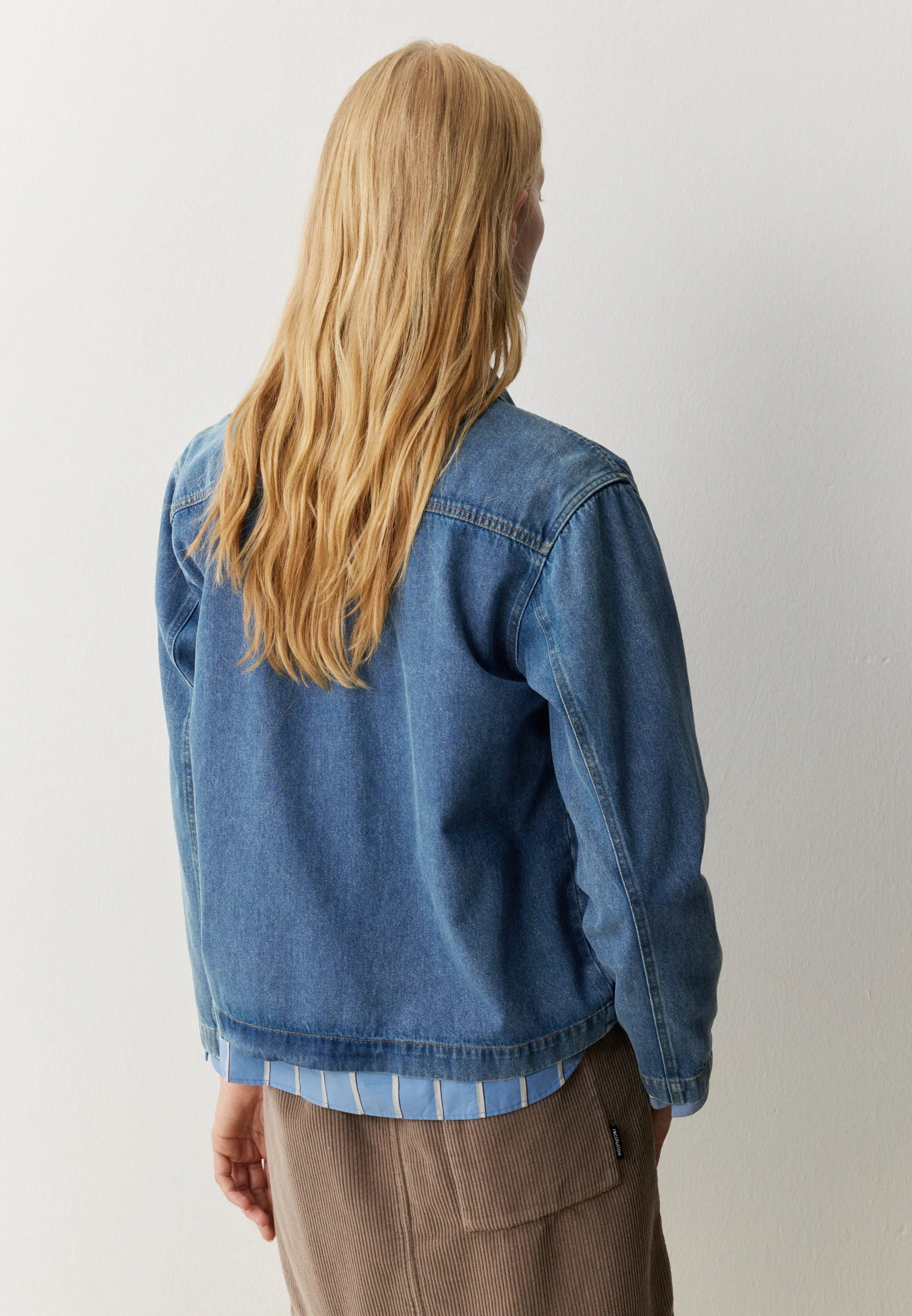 jacke poppy blue