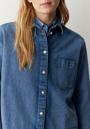 jacke poppy blue
