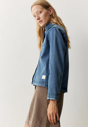 jacke poppy blue