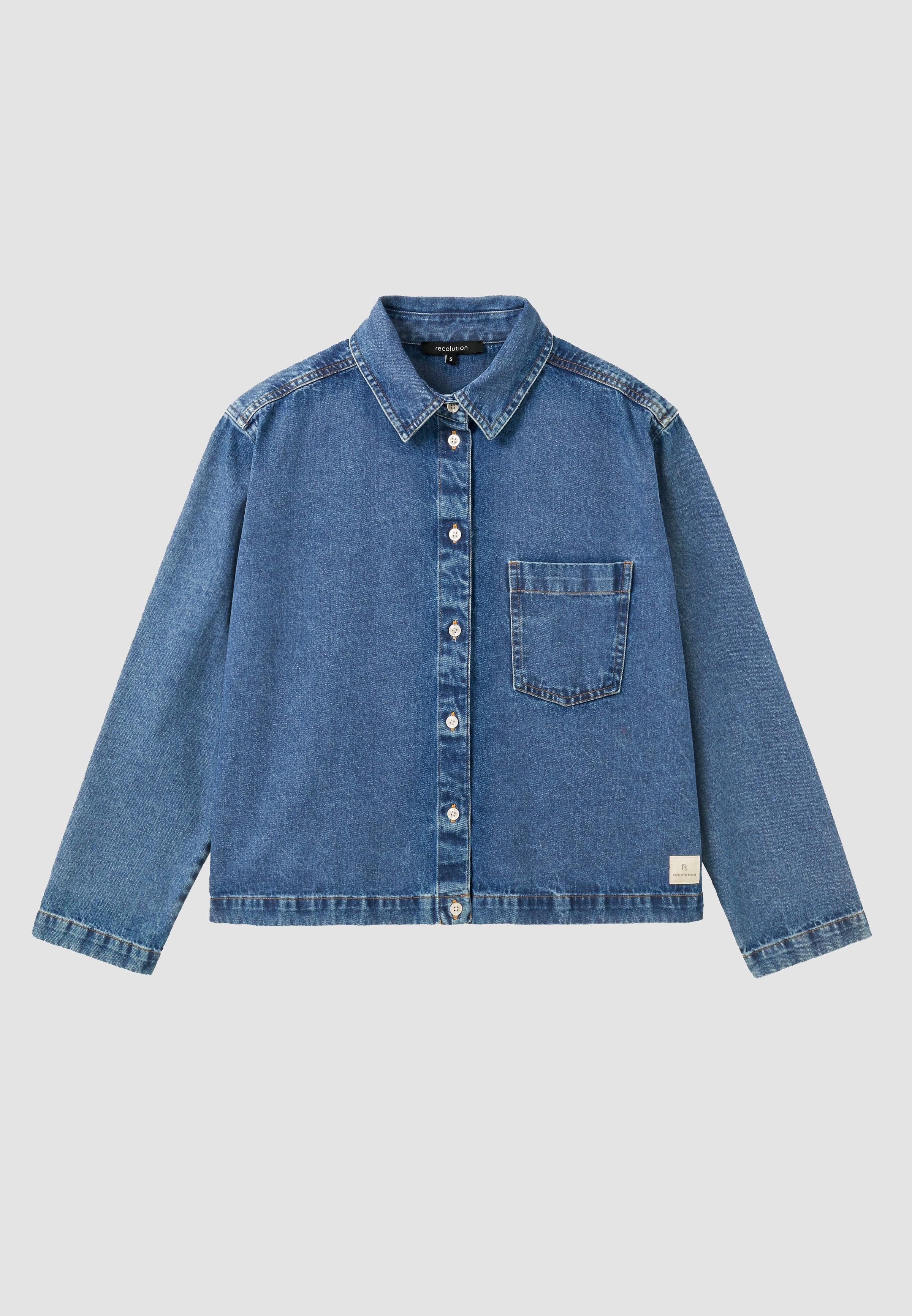 jacke poppy blue